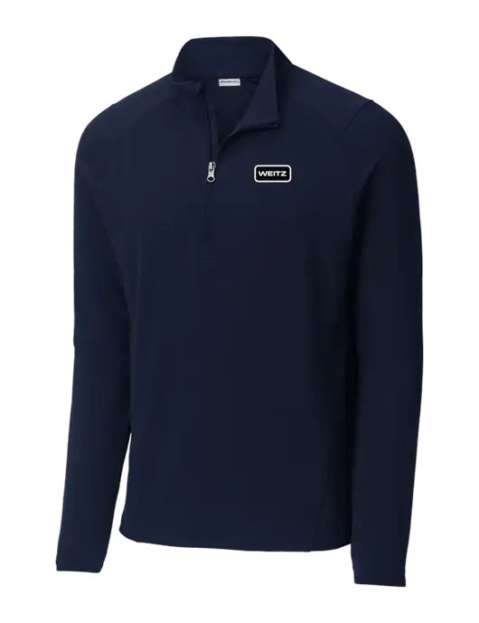 Sport-Wick Flex Fleece Dark Navy 1/4-Zip w/Weitz Logo
