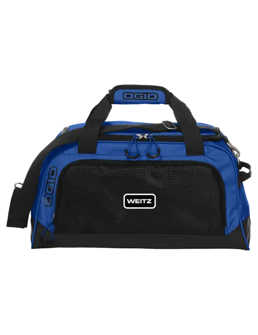 OGIO Breakaway Royal/Black Duffel w/Weitz Logo