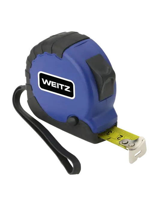 Blue Tape Measure, 16' w/Weitz Logo