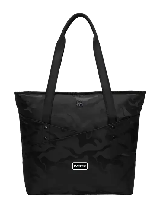 OGIO Black Camo Downtown Tote 
 w/Weitz Logo