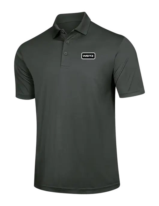 Dark Grey PosiCharge Competitor Polo w/Weitz Logo
