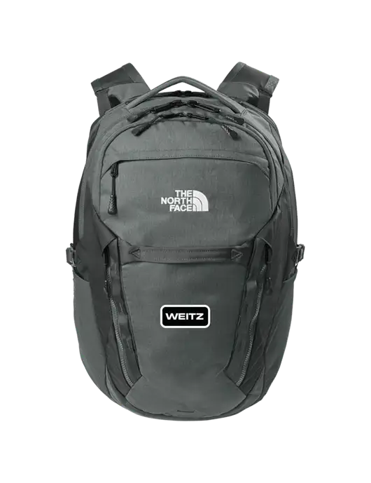 The North Face 31L Royal Arch Dark Medium Grey Backpack w/Weitz Logo