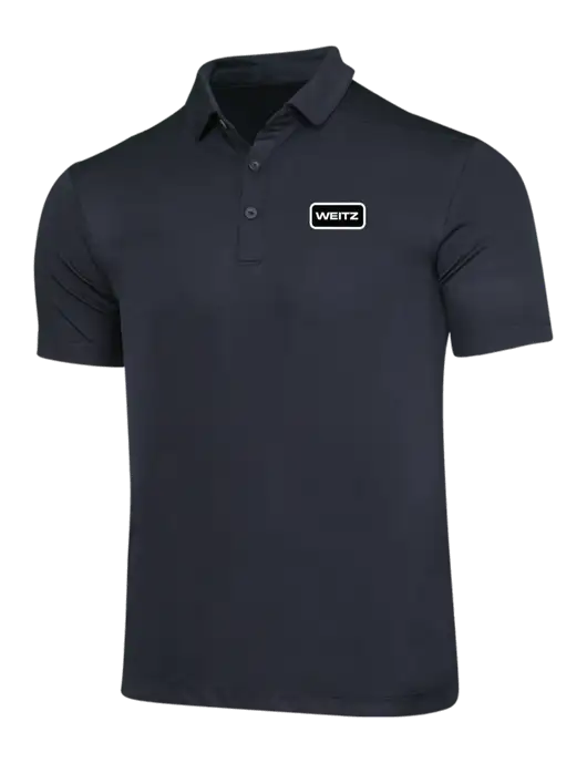 Black Posi-UV Pro Polo w/Weitz Logo