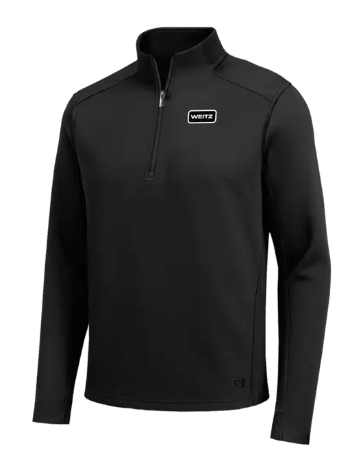 OGIO Transcend Black 1/4-Zip w/Weitz Logo