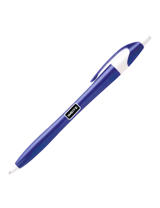Novella Royal/White Executive Pen - Blue Ink w/Weitz Logo