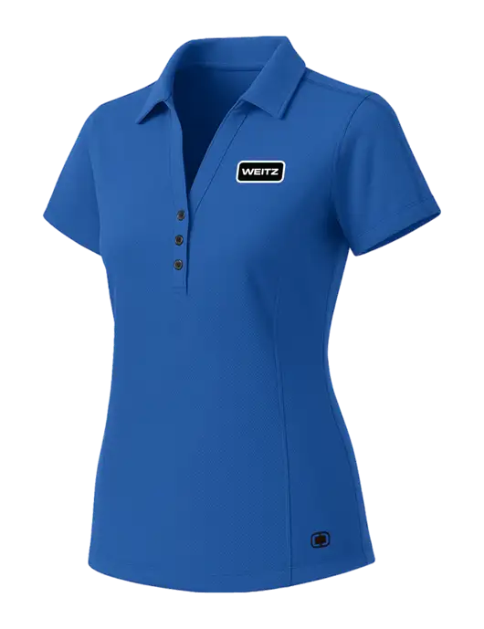 OGIO Womens Royal Blue ONYX Polo w/Weitz Logo
