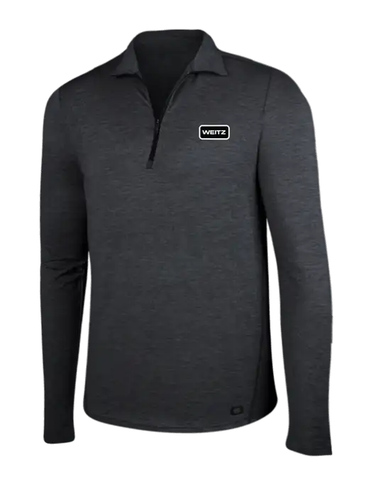 OGIO Blacktop Heather Endurance Force 1/4 Zip w/Weitz Logo