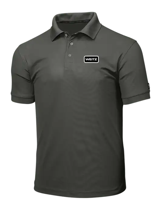 OGIO Medium Grey Caliber 2.0 Polo w/Weitz Logo
