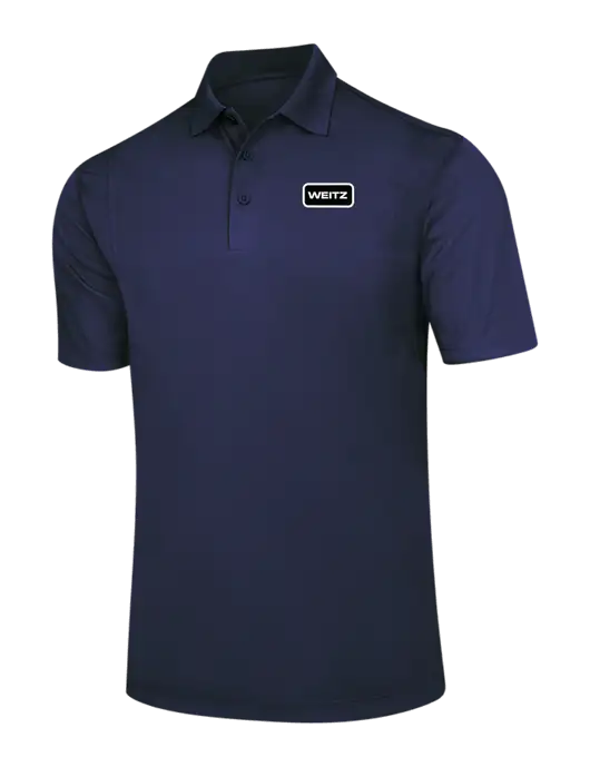 Navy Micropique Sport-Wick Polo w/Weitz Logo