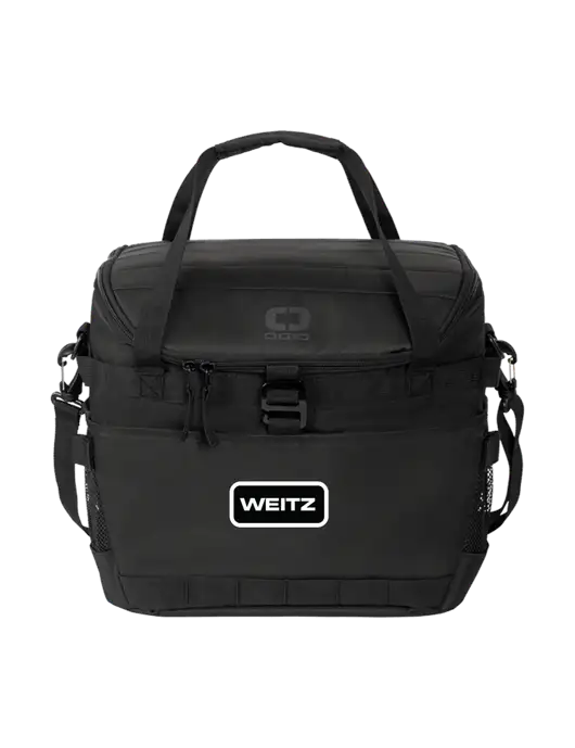 OGIO Black Sprint 24-Pack Cooler w/Weitz Logo