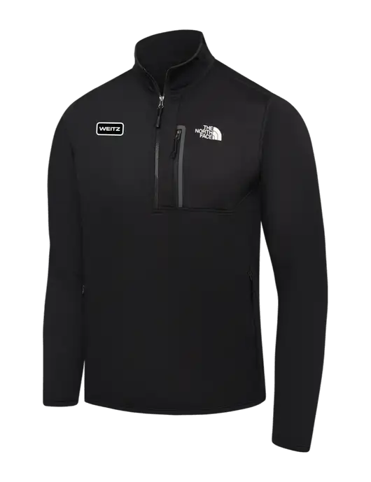 The North Face Black Skyline 1/2-Zip Fleece w/Weitz Logo