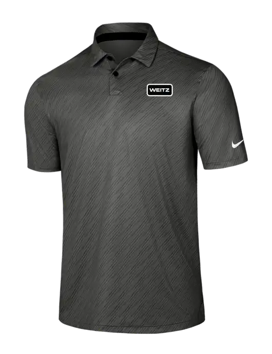 Nike Dark Grey Vapor Dash Polo w/Weitz Logo