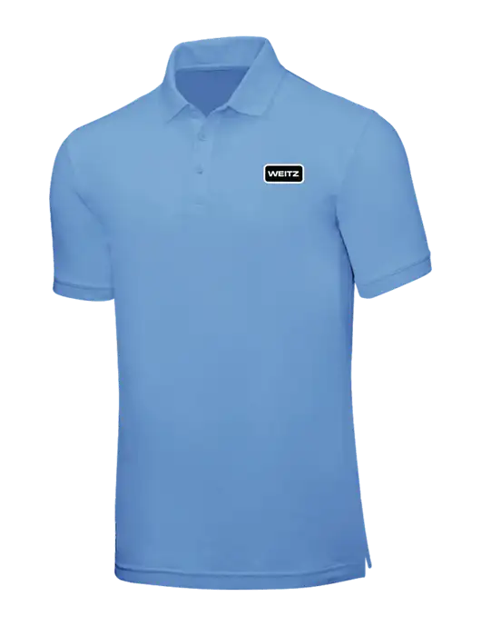 Carolina Blue Core Classic Pique w/Weitz Logo