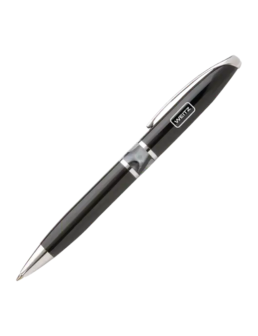 Illusion Black Pen - Black Ink w/Weitz Logo