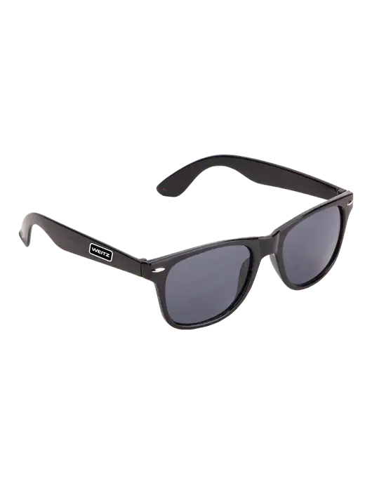 Daytona Black Sunglasses w/Weitz Logo