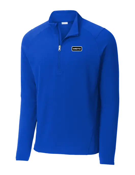 Sport-Wick Flex Fleece Royal Blue 1/4-Zip w/Weitz Logo