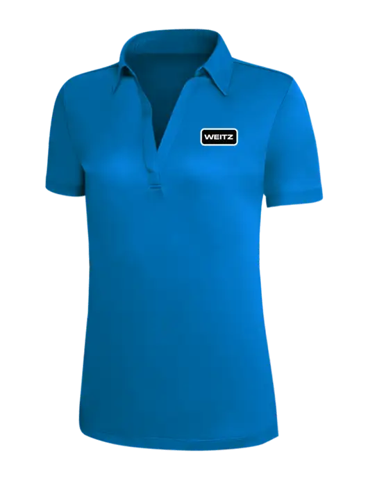 Royal Blue Silk Touch Womens Performance Polo w/Weitz Logo