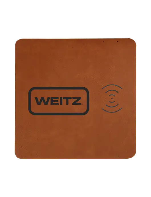Rawhide Laserable Leatherette Phone Charging Mat w/Weitz Logo