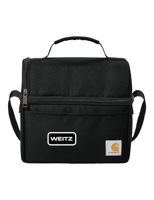 Carhartt Black Lunch 6-Can Cooler w/Weitz Logo