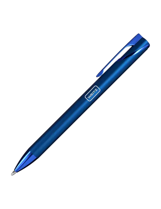 Navy HyperNova Ballpoint Pen - Black Ink w/Weitz Logo