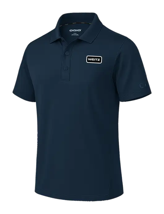 OGIO Envision Dark Navy Polo w/Weitz Logo