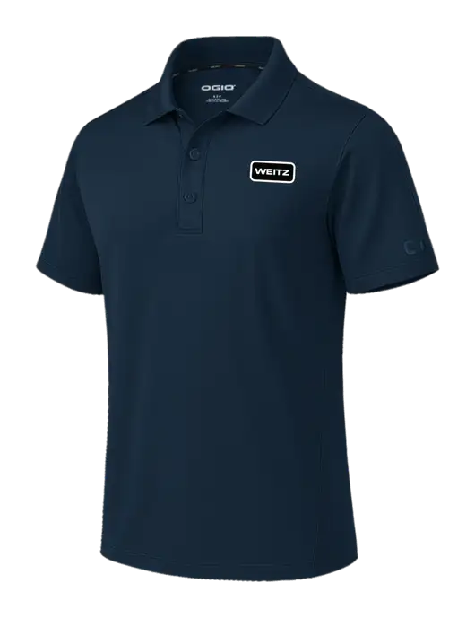 OGIO Envision Dark Navy Polo w/Weitz Logo