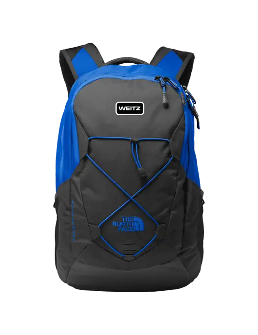 The North Face Charcoal Grey/Royal Groundwork Backpack w/Weitz Logo