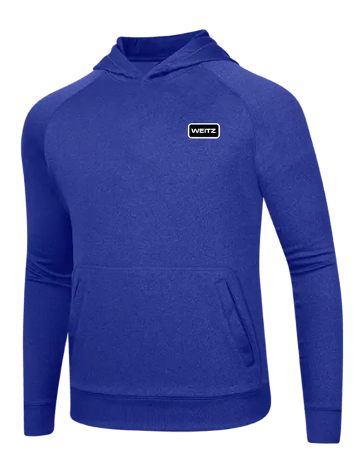 Tech True Royal Fleece Hooded Sweatshirt w/Weitz Logo