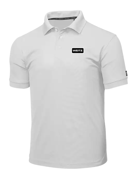 OGIO Bright White Caliber 2.0 Polo w/Weitz Logo