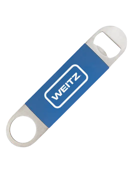 Royal Bottle Opener with Silicone Grip w/Weitz Logo