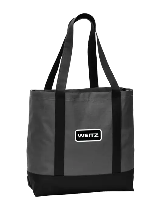 Carryall Charcoal/Black Day Tote Dark w/Weitz Logo