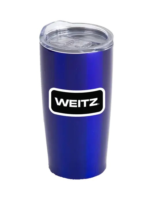 Society Blue 20 oz Insulated Tumbler w/Weitz Logo