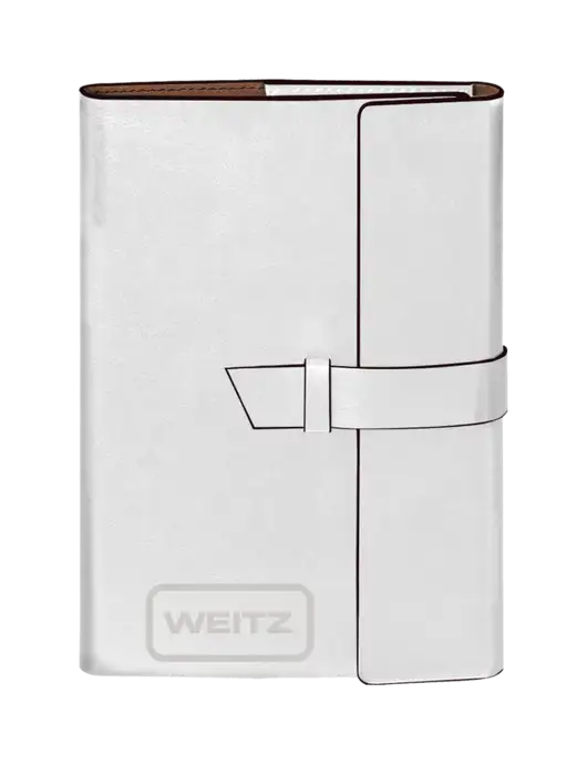 Fabrizio White 6.875 x 9.56 Portfolio w/Weitz Logo