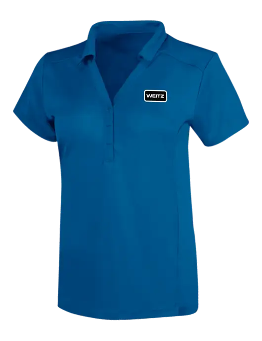 OGIO Royal Blue Womens Framework Polo w/Weitz Logo