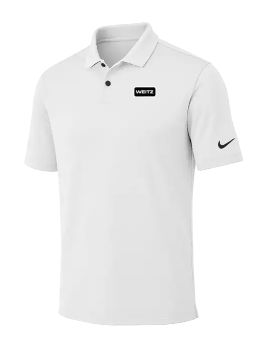 Nike White Dri-FIT Vapor Polo w/Weitz Logo