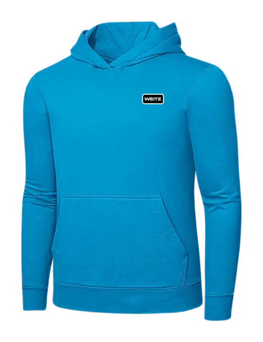 Sapphire 7.8 oz Ring Spun Hooded Sweatshirt w/Weitz Logo