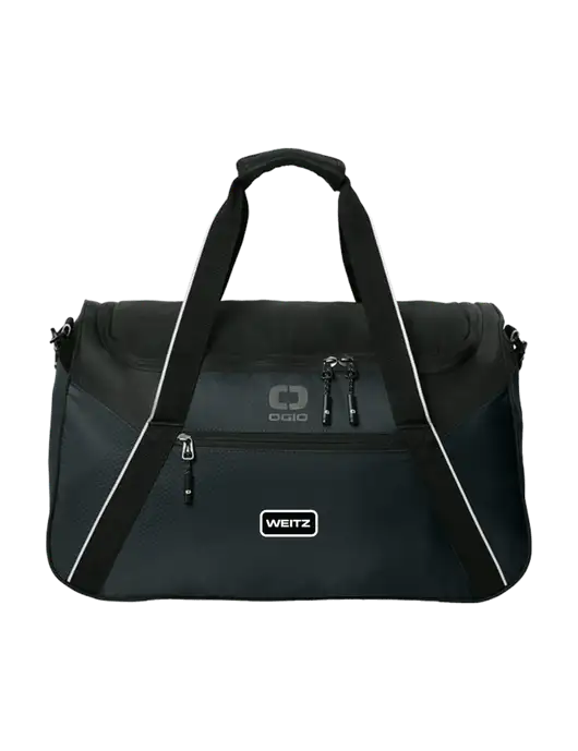 OGIO Black Inception Duffel w/Weitz Logo