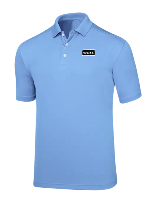 Callaway Core Light Blue Performance Polo w/Weitz Logo