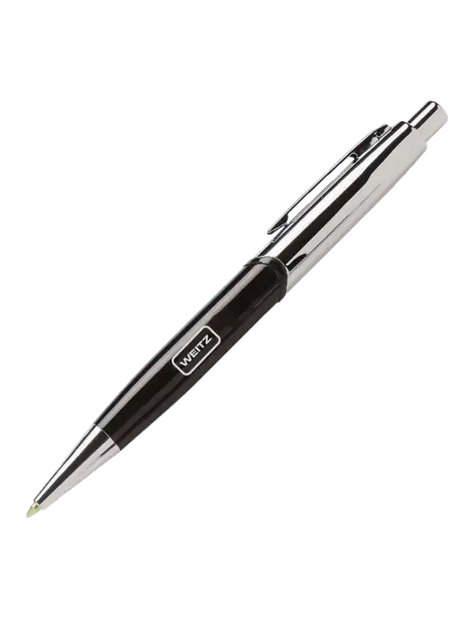 Chimera Black Pen - Black Ink w/Weitz Logo
