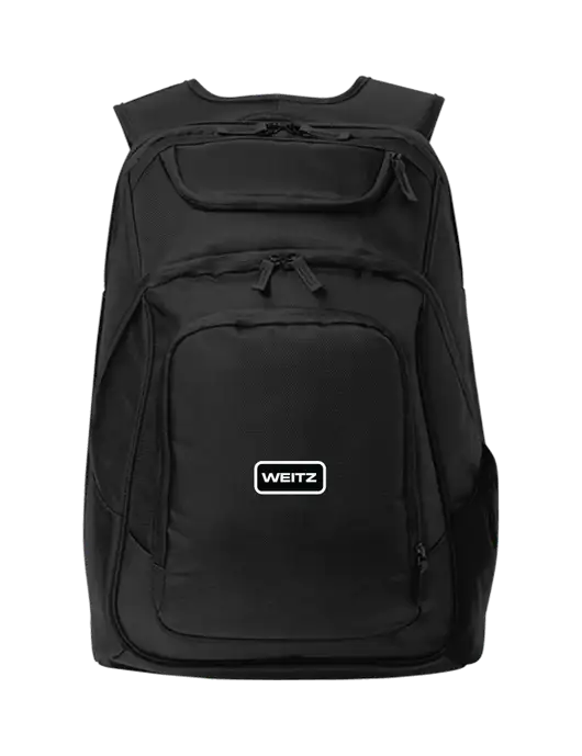 Executive Black Laptop Backpack w/Weitz Logo