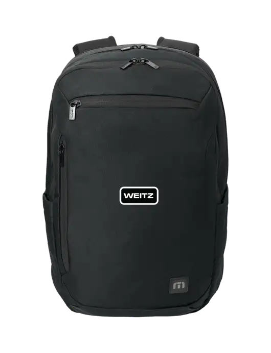TravisMathew Black Duration Backpack w/Weitz Logo
