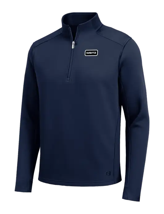 OGIO Transcend Dark Navy 1/4-Zip w/Weitz Logo