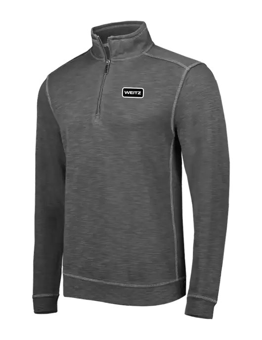 Tommy Bahama Dark Grey Tobago Bay 1/2 Zip w/Weitz Logo