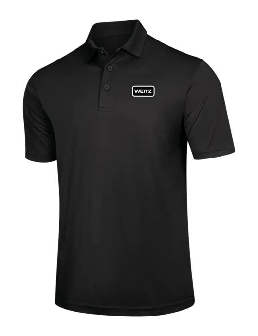 Black PosiCharge Competitor Polo w/Weitz Logo