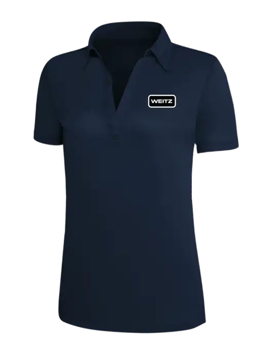 Navy Silk Touch Womens Performance Polo w/Weitz Logo