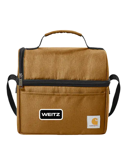 Carhartt Brown Lunch 6-Can Cooler w/Weitz Logo