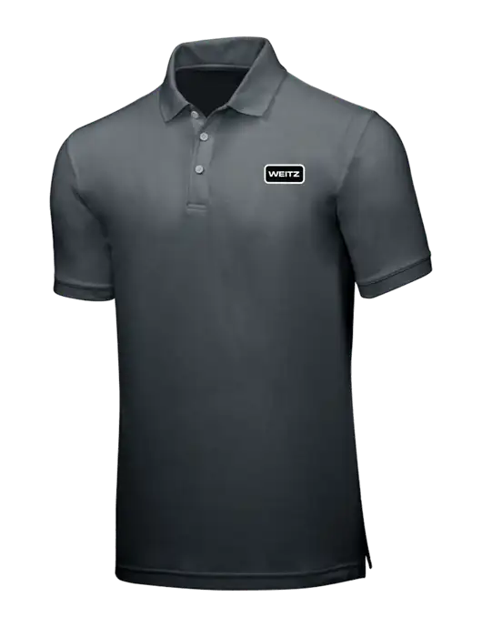 Dark Grey Core Classic Pique w/Weitz Logo