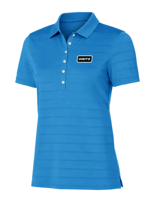 Callaway Womens Royal Blue Ventilated Polo w/Weitz Logo