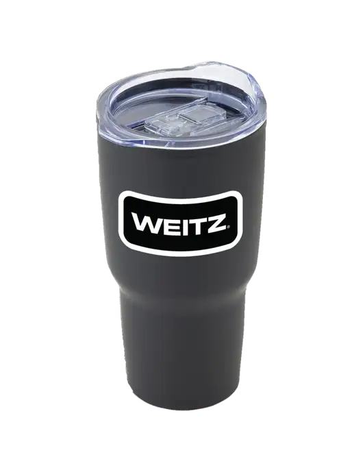 Odyssey Black 30 oz Travel Tumbler w/Weitz Logo