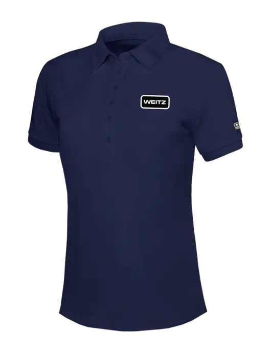 OGIO Womens Navy Jewel Polo w/Weitz Logo